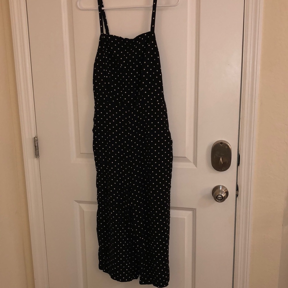Black and white romper